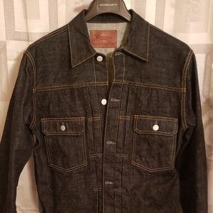 Indigo Cotton Selvedge Denim Jacket